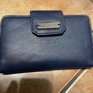 Nautica Dark Blue Leather Wallet